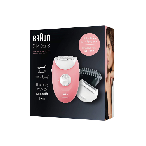 اپیلاتور سری 3 مدل SE3440 براون BRAUN