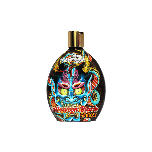 لوسیون سولاریوم 500XXX مدل HALLOWEEN BLACK ادهاردی ED HARDY