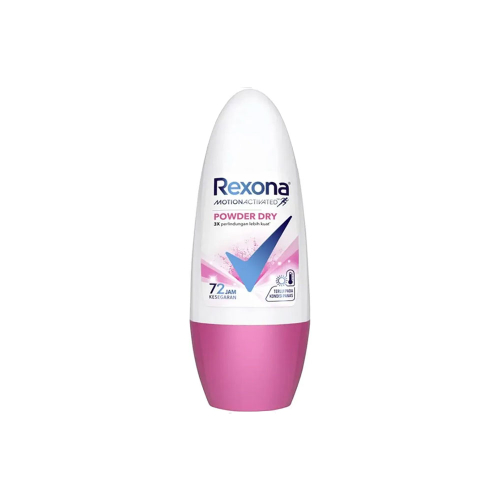 رول ضد تعریق زنانه 72 ساعته POWDER DRY رکسونا REXONA 