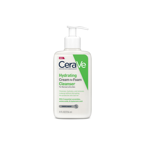 شوینده کرمی فومی پوست نرمال تا خشک سراوی CERAVE