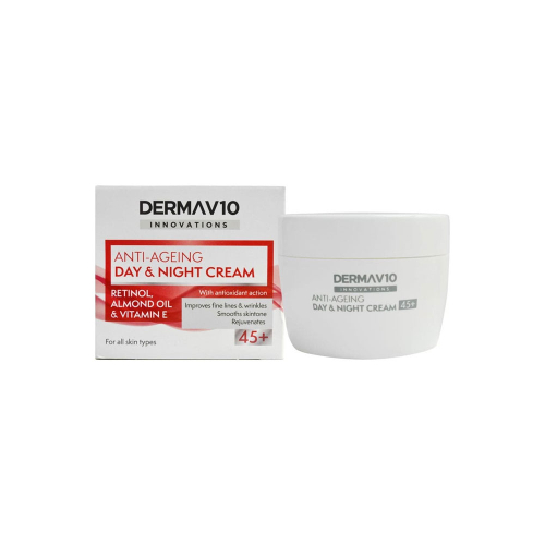 کرم روز و شب +ANTI AGEING45 درماویتن DERMA V10