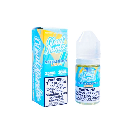 سالت نیکوتین تمشک آبی، لیمو و یخ 25mg/ml کلود نوردز CLOUD NURDZ