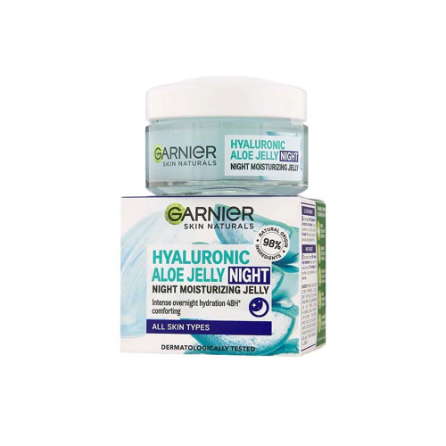 ژل آبرسان شب HYALURONIC ALOE گارنیه GARNIER