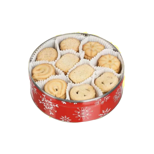 بیسکوییت دانمارکی کریسمس طرح پنگوئن دنیش بیسکوئیت Danish Biscuits