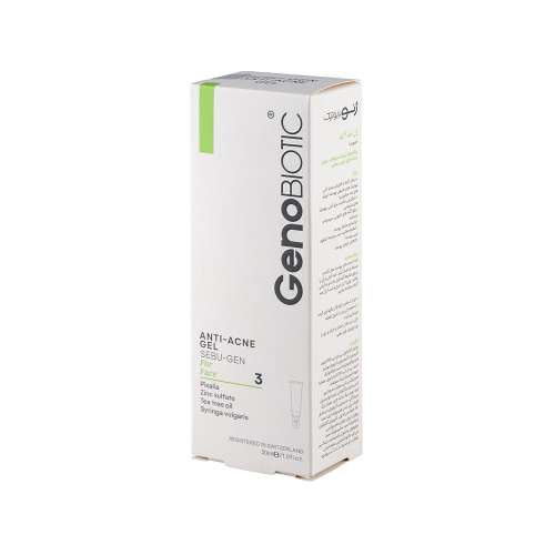تصویر ژل ضد آکنه ژنوبایوتیک مدل Anti Acne