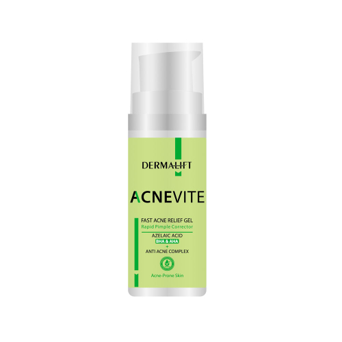 ژل ضد جوش اورژانسی درمالیفت مدل Acnevite حجم 15میل