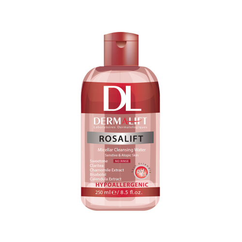 میسلار واتر درمالیفت مدل Rosalift مناسب پوست حساس