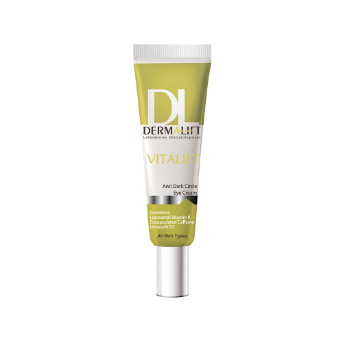 کرم ضد تیرگی دور چشم درمالیفت مدل Vitalift