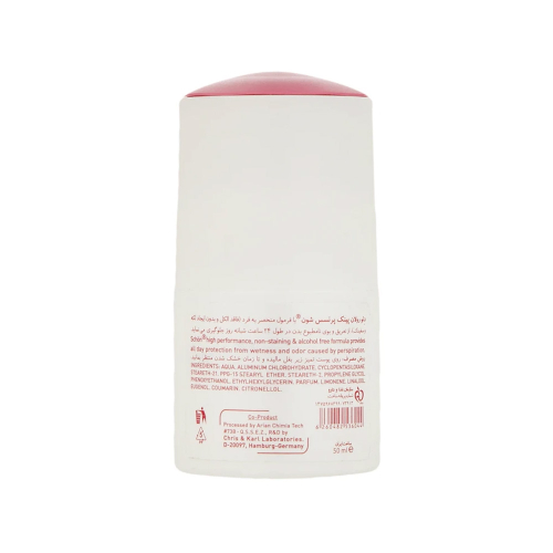 رول ضد تعریق زنانه شون مدل Pink Princess حجم 50 میل