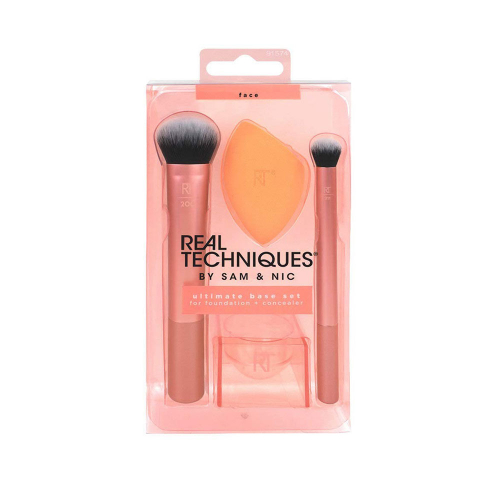 ست براش آرایش صورت 3عددی ریل تکنیک مدل Ultimate Base Set