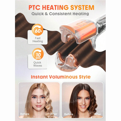 ویور مو شیگلم هیر مدل Beach Babe