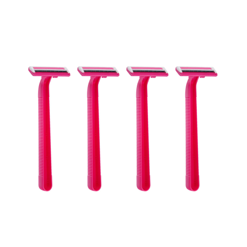 خودتراش زنانه 2 لبه مستر شیو مدل Sense 2 بسته 4عددی