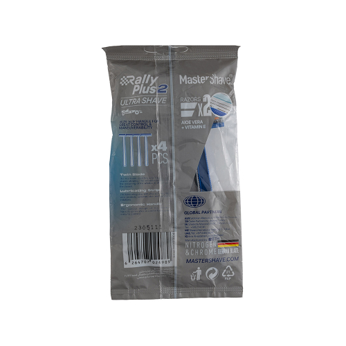 خودتراش مردانه 2 لبه مستر شیو مدل Rally Plus 2