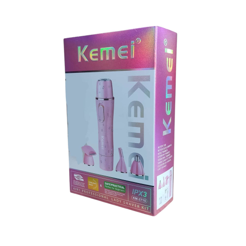 ست اصلاح 4 کاره زنانه کیمی مدل KM-2715