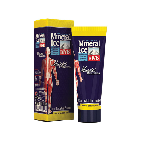 ژل خنک کننده بدن بی ام اس مدل Mineral Ice