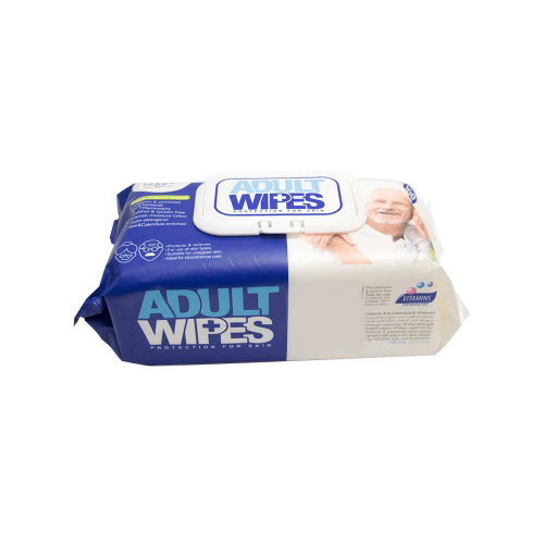 دستمال مرطوب دافی مدل Adult Wipes بسته 100 عددی