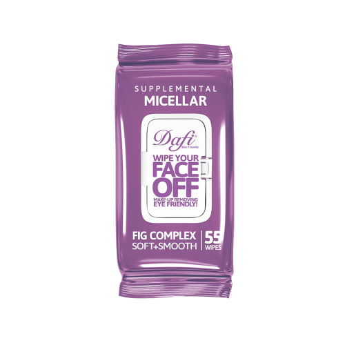 دستمال مرطوب پاک کننده آرایش میسلار دافی بسته 55 عددی