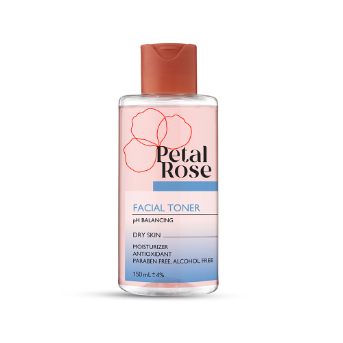 تونر صورت مناسب پوست خشک پتال رز 150میل