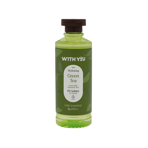 شامپو آبرسان چای سبز و هیالورونیک اسید ویت یو