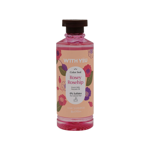 شامپو موهای رنگ شده ویت یو حاوی عصاره رزهیپ و روغن آووکادو 300میل