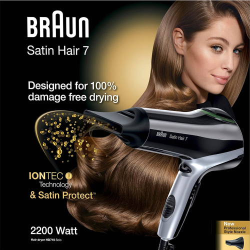 سشوار سالنی 2200 وات براون سری 7 Satin Hair مدل BRHD710E