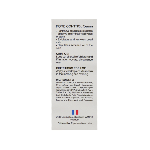 سرم کنترل کننده منافذ پوست بیزانس مناسب پوست‌ مختلط و چرب