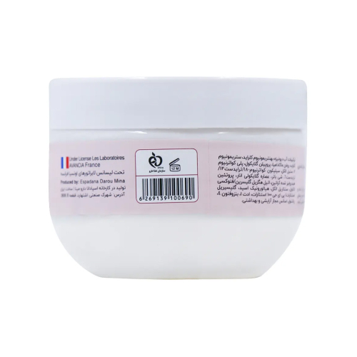 ماسک مو بیزانس مدل Keratin Silk مناسب مخصوص موهای کراتینه شده