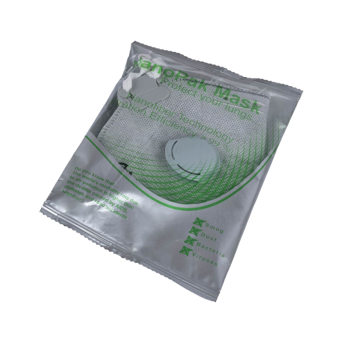 ماسک سوپاپ دار کربن اکتیو نانوپاک مدل FFP3