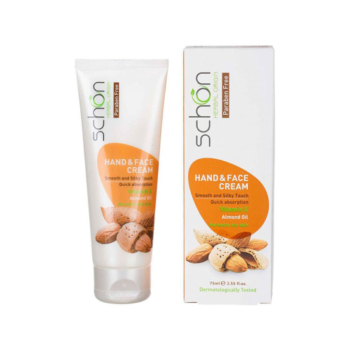 کرم دست و صورت تیوپی شون حاوی روغن بادام