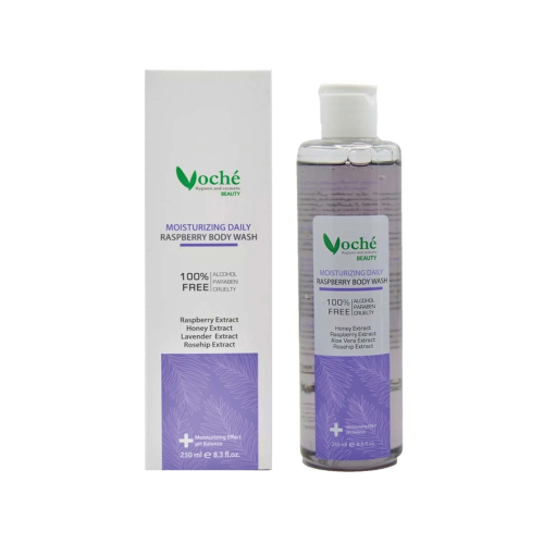 شامپو بدن مرطوب کننده وچه حاوی تمشک سیاه 250 میل