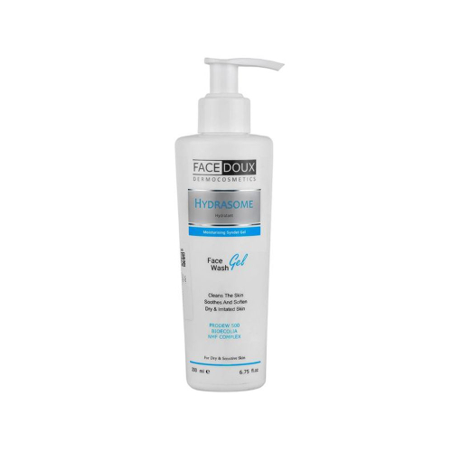 ژل شستشوی صورت هیدرازوم فیس دوکس مناسب پوست خشک و حساس