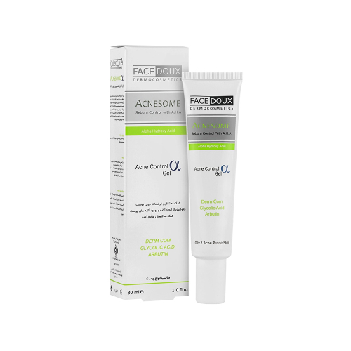ژل کنترل کننده چربی آکنه زوم آلفا فیس دوکس 30 میل