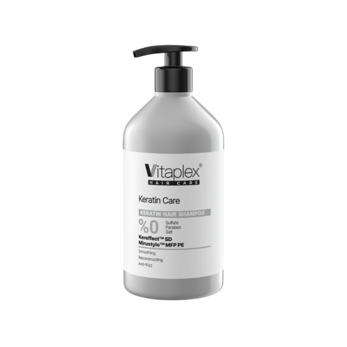 شامپو کراتین ویتاپلکس فاقد سولفات مناسب مو کراتین شده
