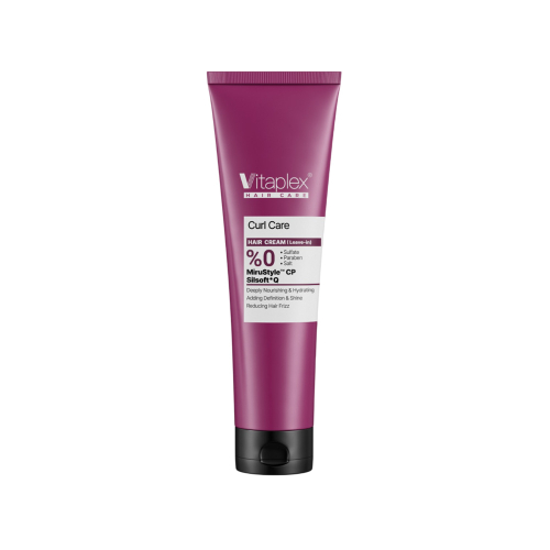 کرم مو ویتاپلکس بدون آبکشی مناسب موی فر