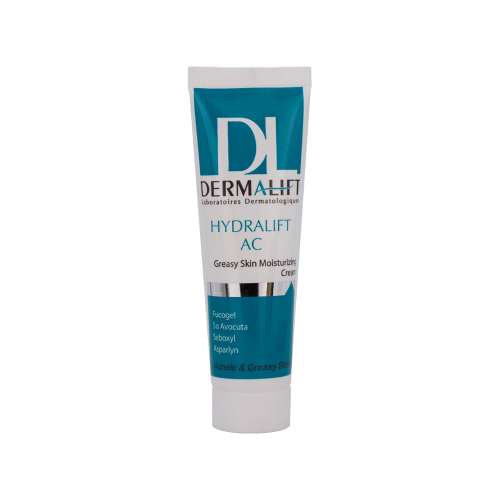 کرم مرطوب کننده درمالیفت مدل Hydralift Ac مناسب پوست چرب