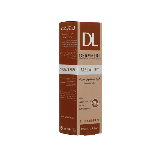 فوم شستشو روشن کننده درمالیفت مدل Melalift