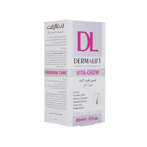 لوسیون تقویت موی سر آقایان درمالیفت مدل Vita Grow