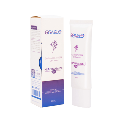 ژل کرم مرطوب کننده گونلو حاوی نیاسینامید 10%