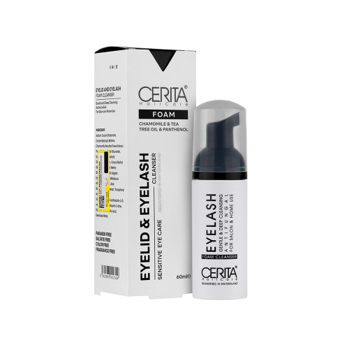 تصویر فوم شستشوی پلک و مژه سریتا 60 میل