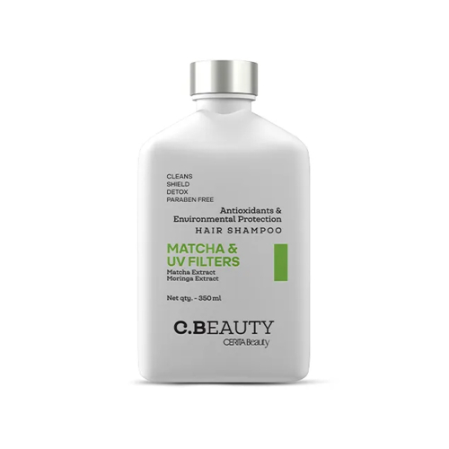 شامپو آنتی اکسیدان و محافظت کننده مو سی بیوتی حاوی ماچا 350میل