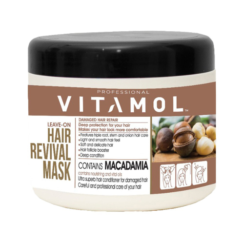 ماسک مو داخل حمام ویتامول حاوی عصاره ماکادمیا 500میل