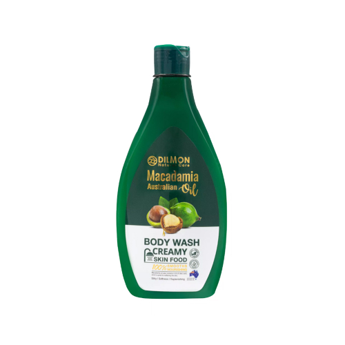 شامپو بدن کرمی دیلمون حاوی روغن ماکادمیا