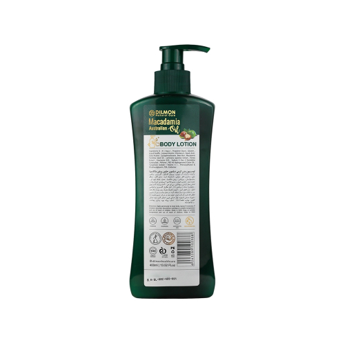 لوسیون بدن دیلمون حاوی روغن ماکادمیا