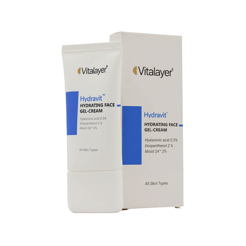 ژل کرم آبرسان ویتالیر مدل Hydravit مناسب انواع پوست