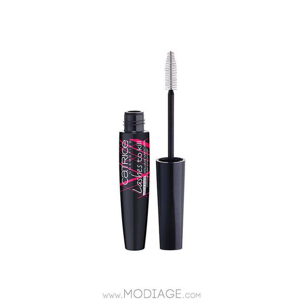 ریمل حجم دهنده مژه الترا بلک کاتریس_Catrice Lashes To Kill Ultra Black Volume Mascara