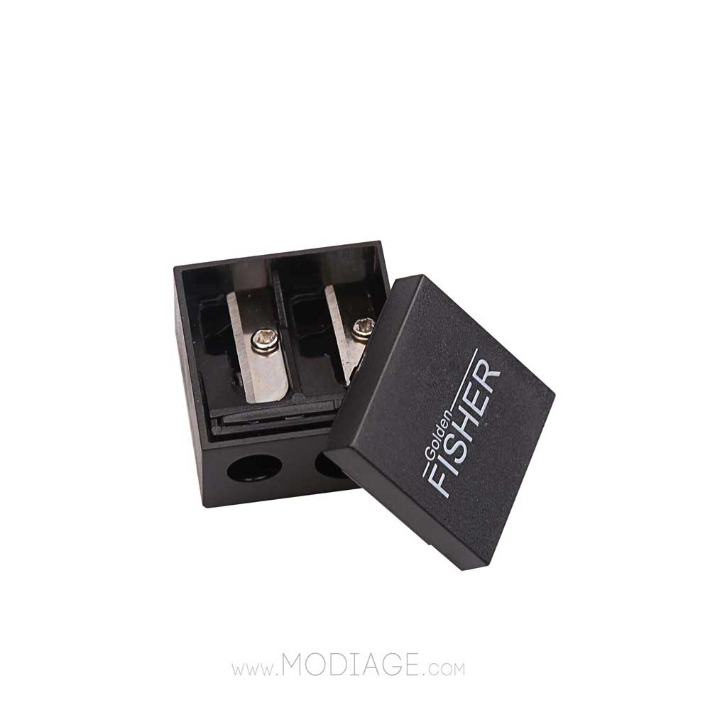 تراش رنگی مشکی و صورتی گلدن فیشر Golden Fisher sharpener