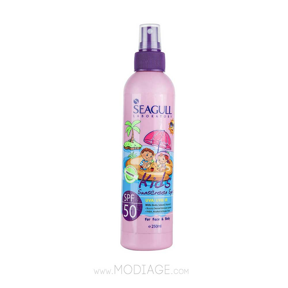 اسپری ضد آفتاب SPF 50 دخترانه سی گل SEAGULL