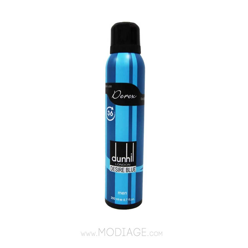 اسپری بدن آقایان Dunhill Desire Blue دریکس Derex