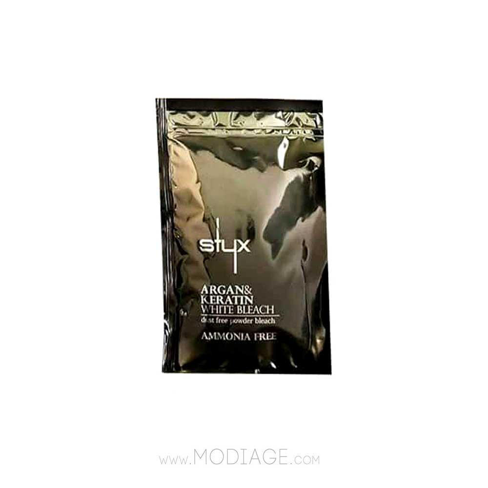 پودر دکلره سفید بدون آمونیاک استایکس Styx