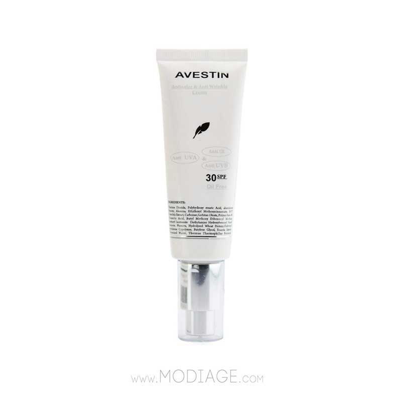 کرم ضد آفتاب و ضد چروک اوستین Avestin